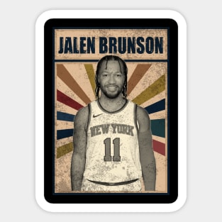 New York Knicks Jalen Brunson Sticker